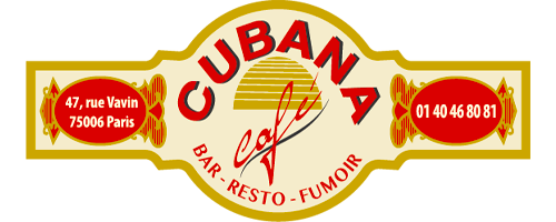 Logo du Cubana Café - Bar Restaurant Fumoir cubain à Paris Montparnasse